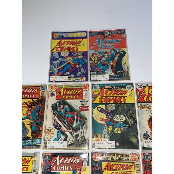 10 SUPERMAN DC COMICS - Picture 2 of 6